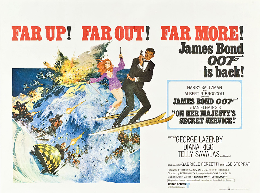 On Her Majesty's Secret Service George Lazenby