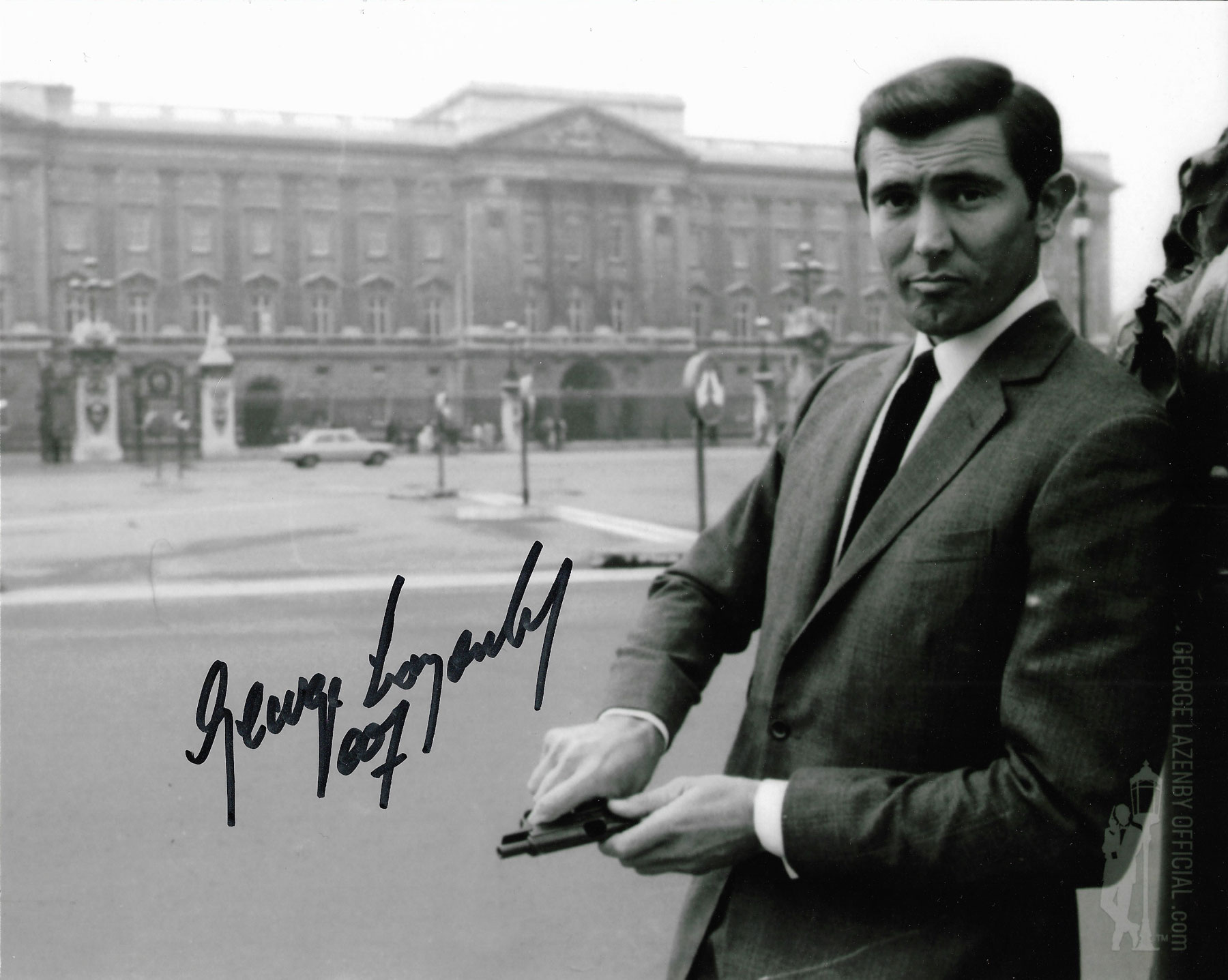 George Lazenby signed photo 08